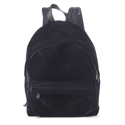 Givenchy Velvet Logo Backpack Black 1 of 7