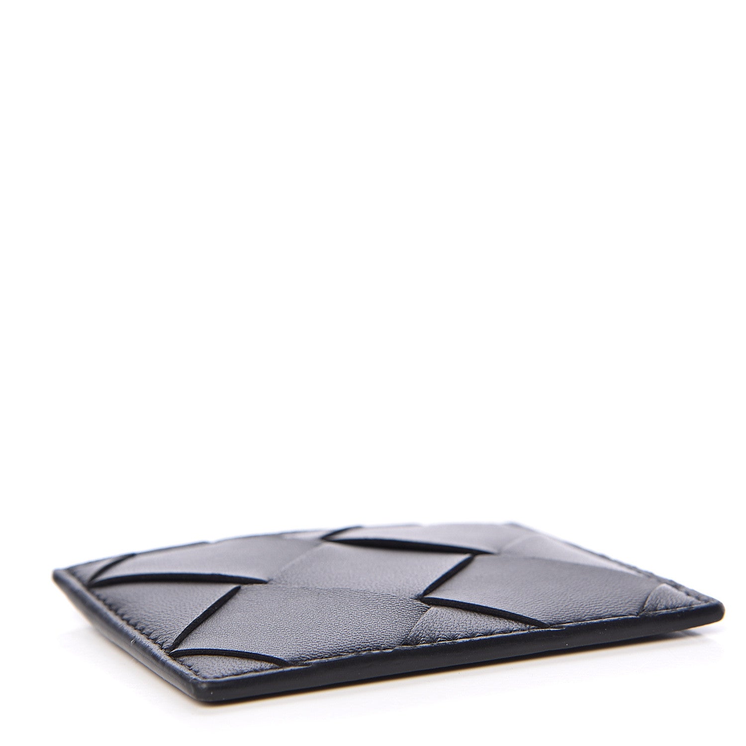 Bottega Veneta Nappa Maxi Intrecciato Card Case Black 4 of 7