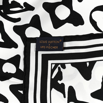 Louis Vuitton X UF Scarf Black Red White 4 of 4