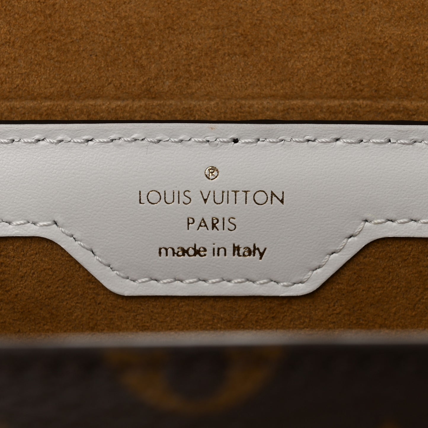 Monogram LV Match Papillon Trunk White