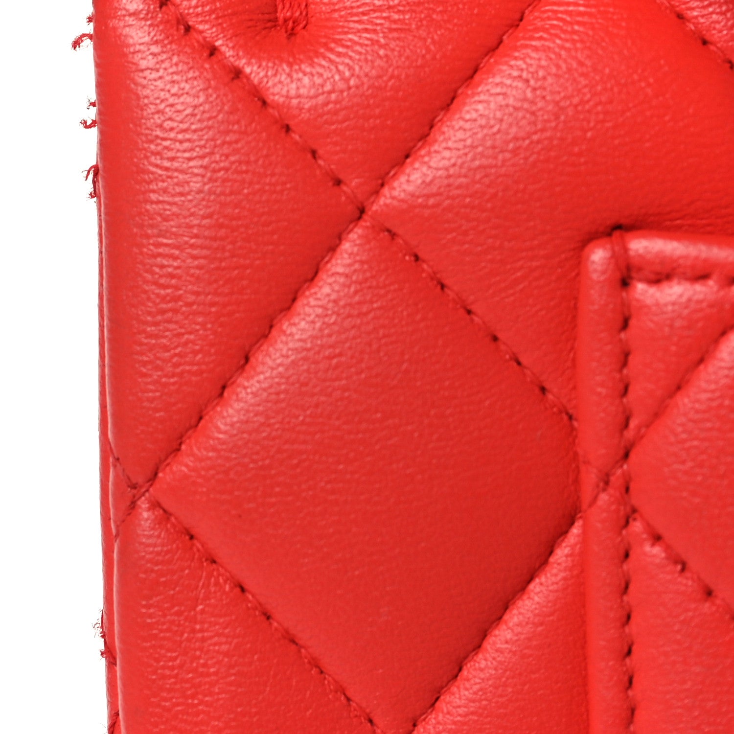 Chanel Lambskin Quilted Small Double Flap Red 10 of 11