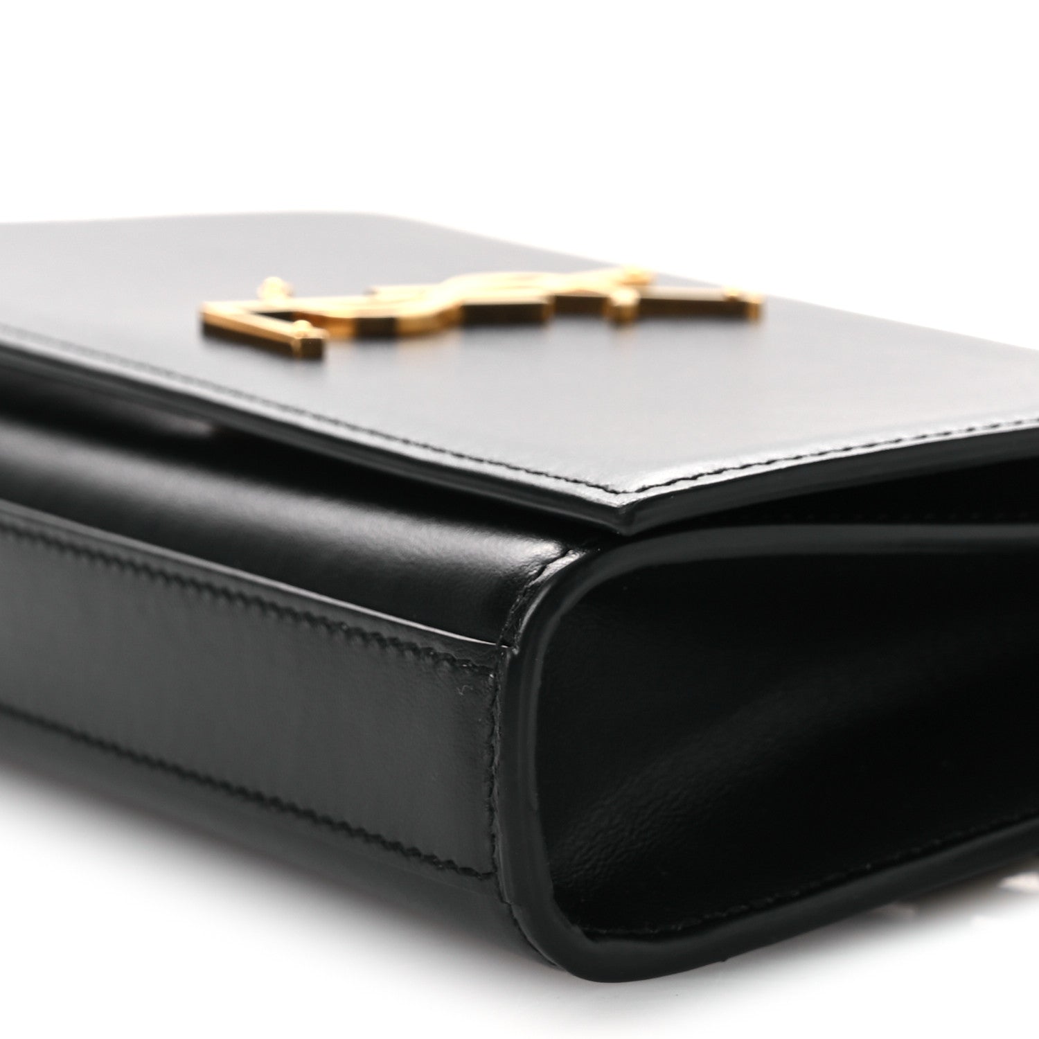 Saint Laurent Smooth Calfskin Monogram Kate Belt Bag Black 10 of 11