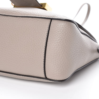 Mulberry Heavy Grain Calfskin Mini Keeley Solid Grey 9 of 9