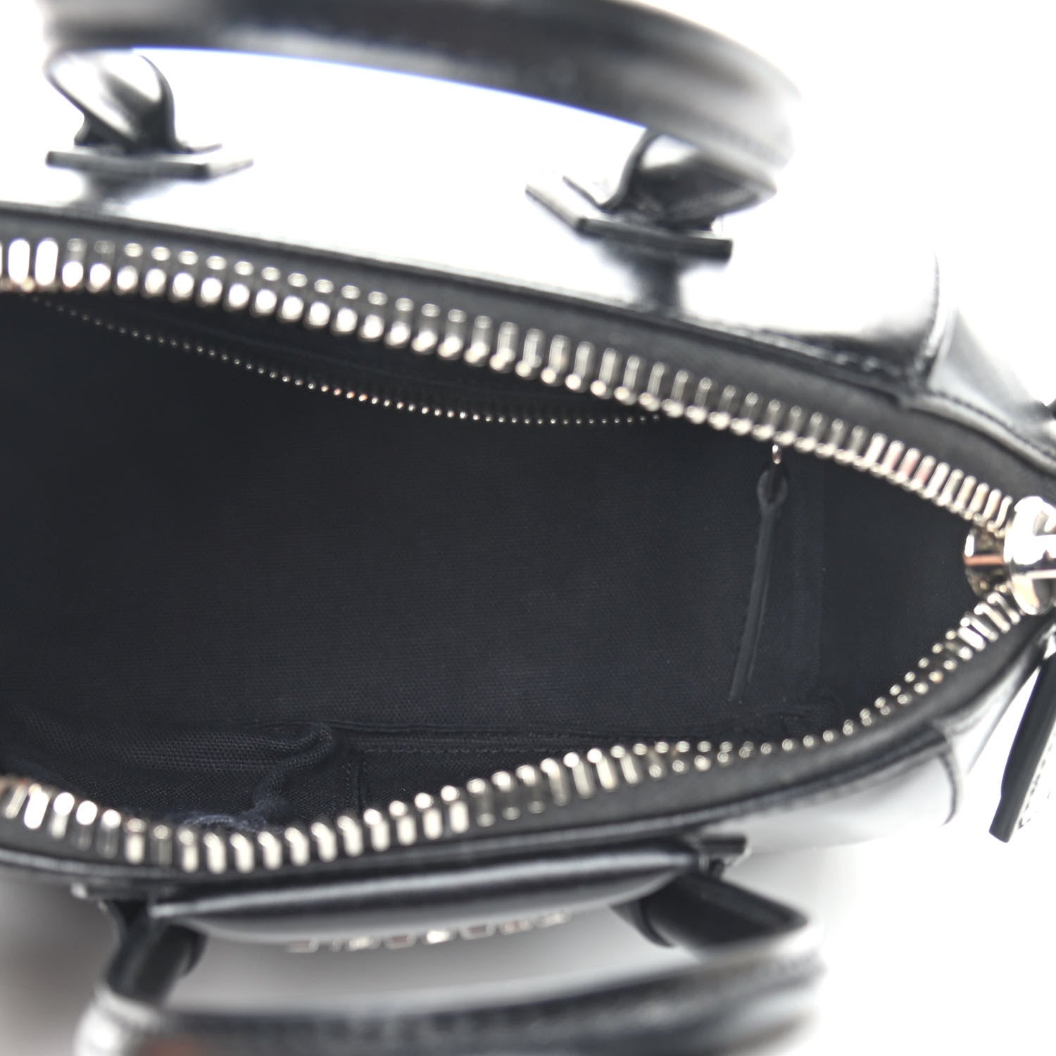 Givenchy Shiny Lord Calfskin Mini Antigona Black 5 of 9