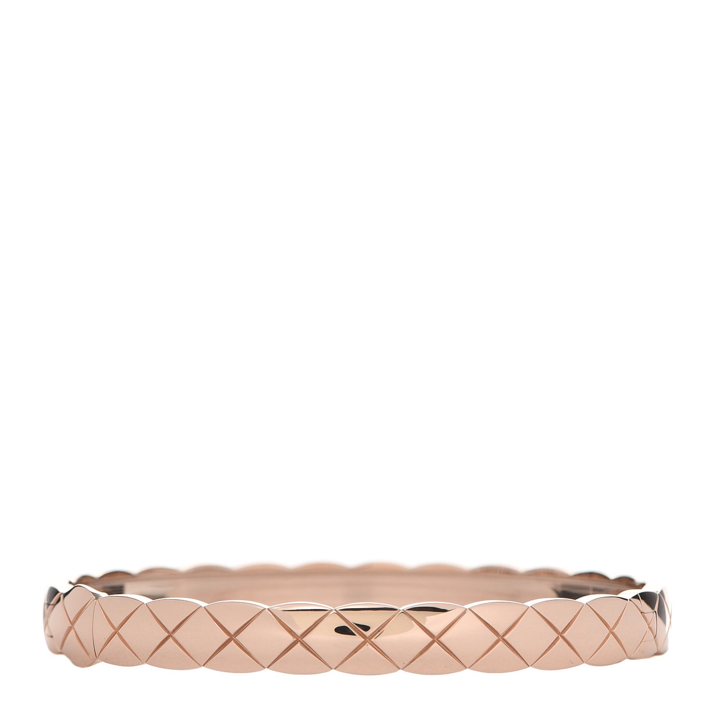 18K Beige Gold Coco Crush Bangle Bracelet S