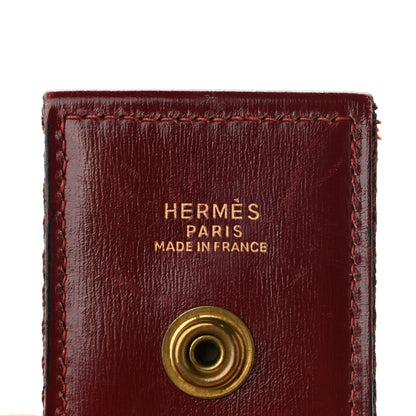 Hermes Toile Sako 32 Natural Rouge H 6 of 22