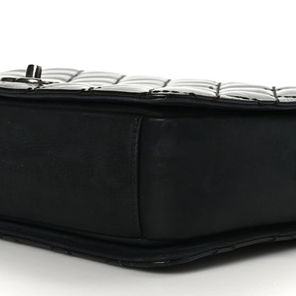 Chanel Glazed Calfskin Quilted Medium Day Trip Flap Black 7 of 8