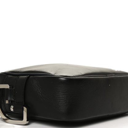 Off-White Calfskin Logo Crossbody Bag Black 8 of 11
