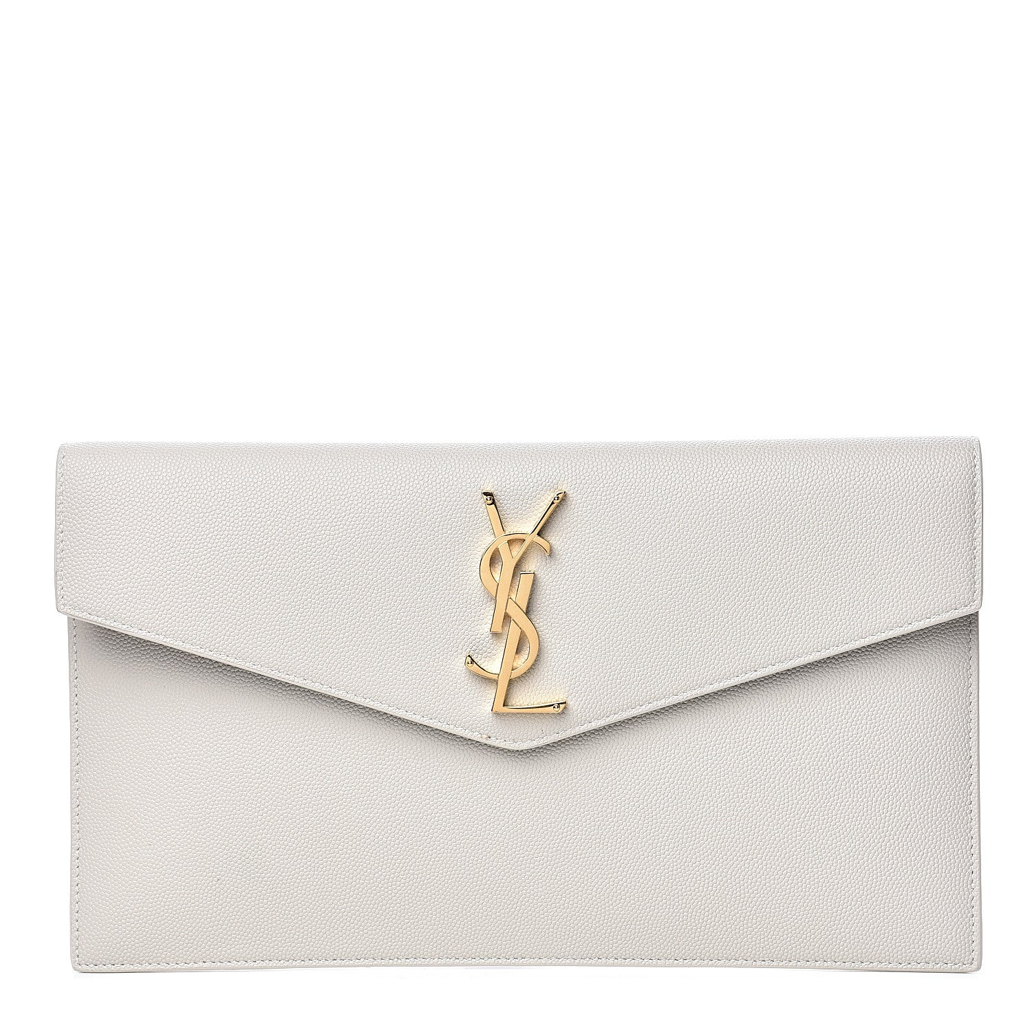 Saint Laurent Grain De Poudre Uptown Pouch Crema Soft 1 of 6