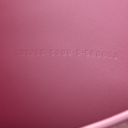 Balenciaga Semi Shiny Smooth Calfskin XS Downtown Shoulder Bag Candy Pink 7 of 11