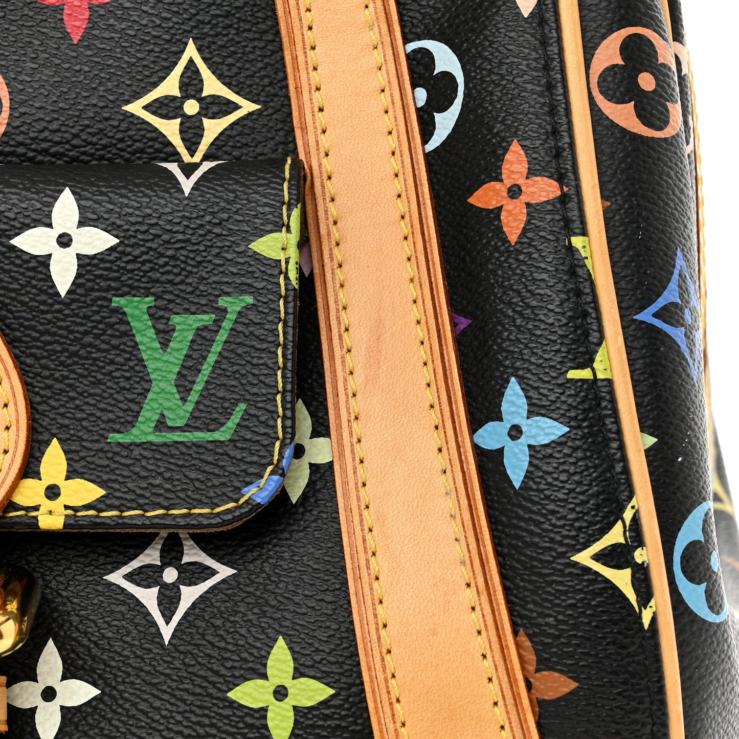 Monogram Multicolor Priscilla Black