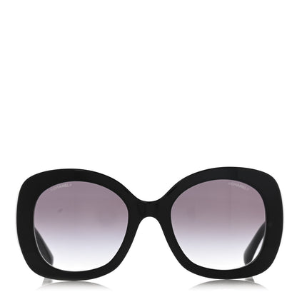 Chanel Acetate Sunglasses 71414A Black 2 of 9