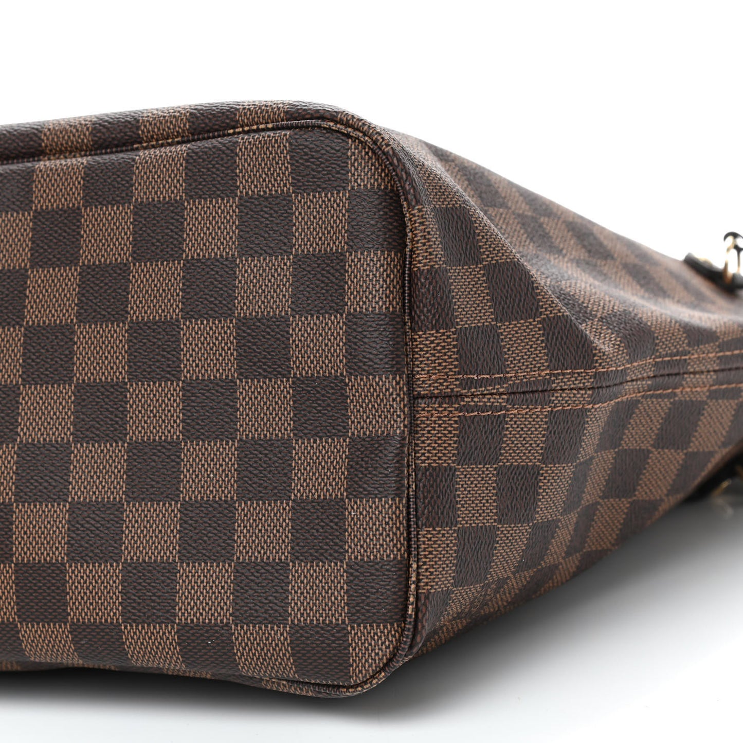 Damier Ebene Neo Neverfull MM Rose Ballerine