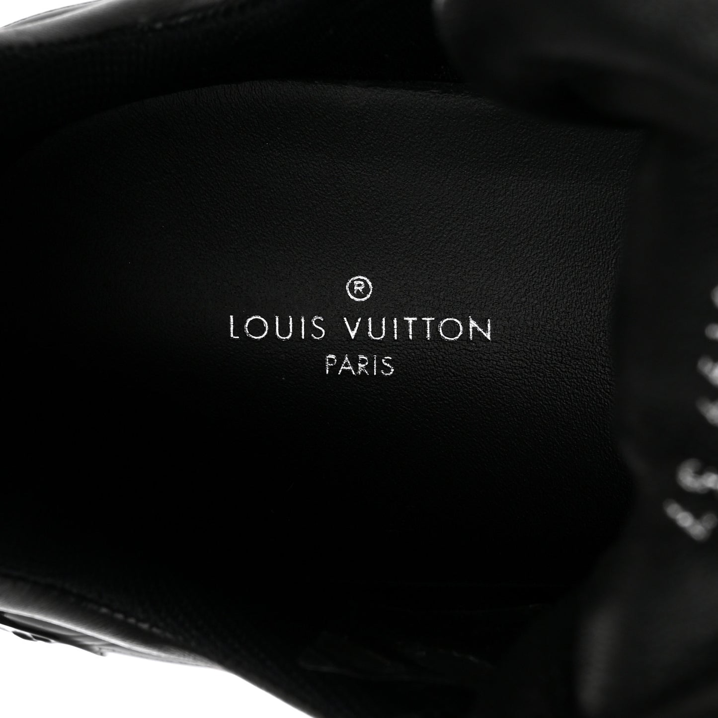 Calfskin Metallic Monogram LV Archlight Sneakers 37 Black Silver