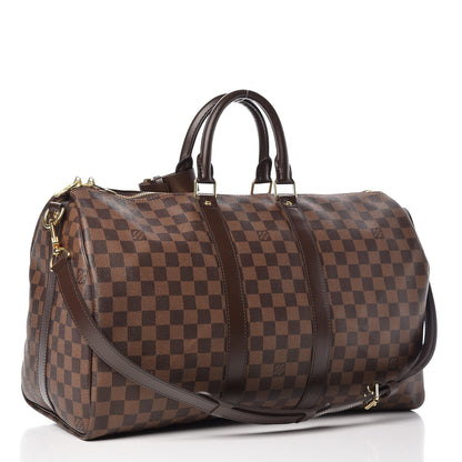 Louis Vuitton Damier Ebene Keepall Bandouliere 45 4 of 10