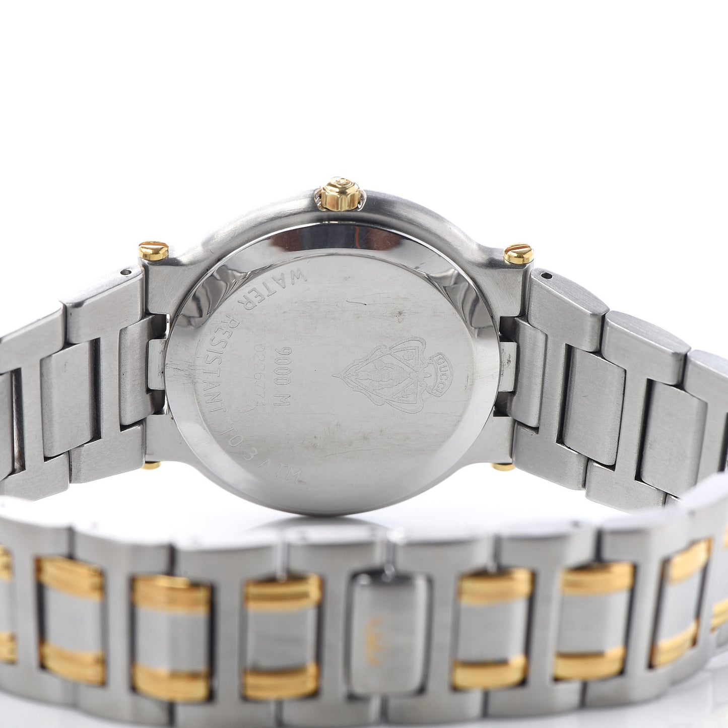 Stainless Steel Diamond Bezel 32mm 9000M Quartz Watch Black