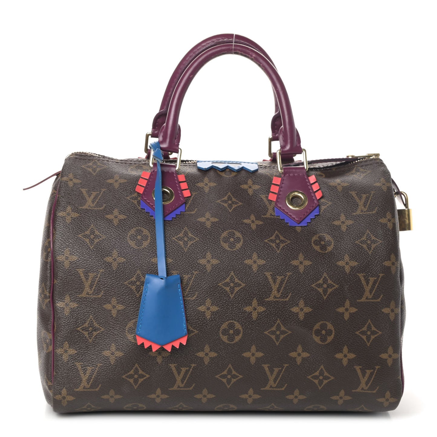 Monogram Totem Speedy 30 Magenta
