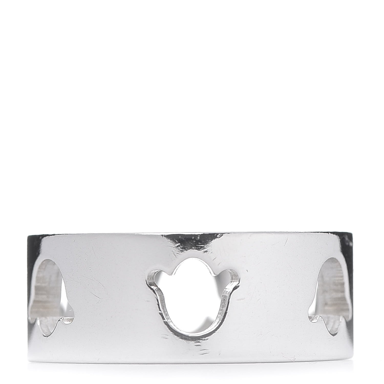 Tiffany Sterling Silver Tulip Band Ring 51 5.75 3 of 4
