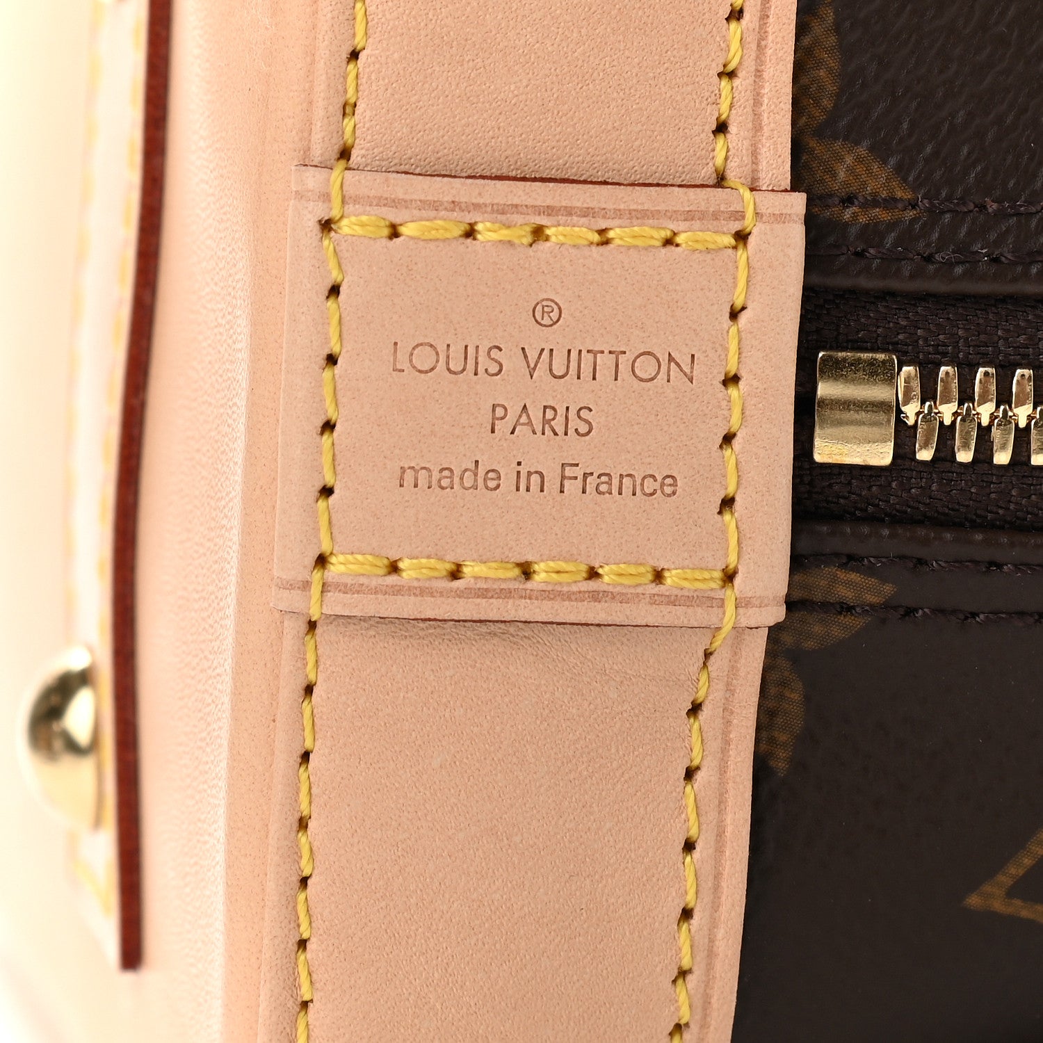 Louis Vuitton Monogram Alma BB 6 of 8