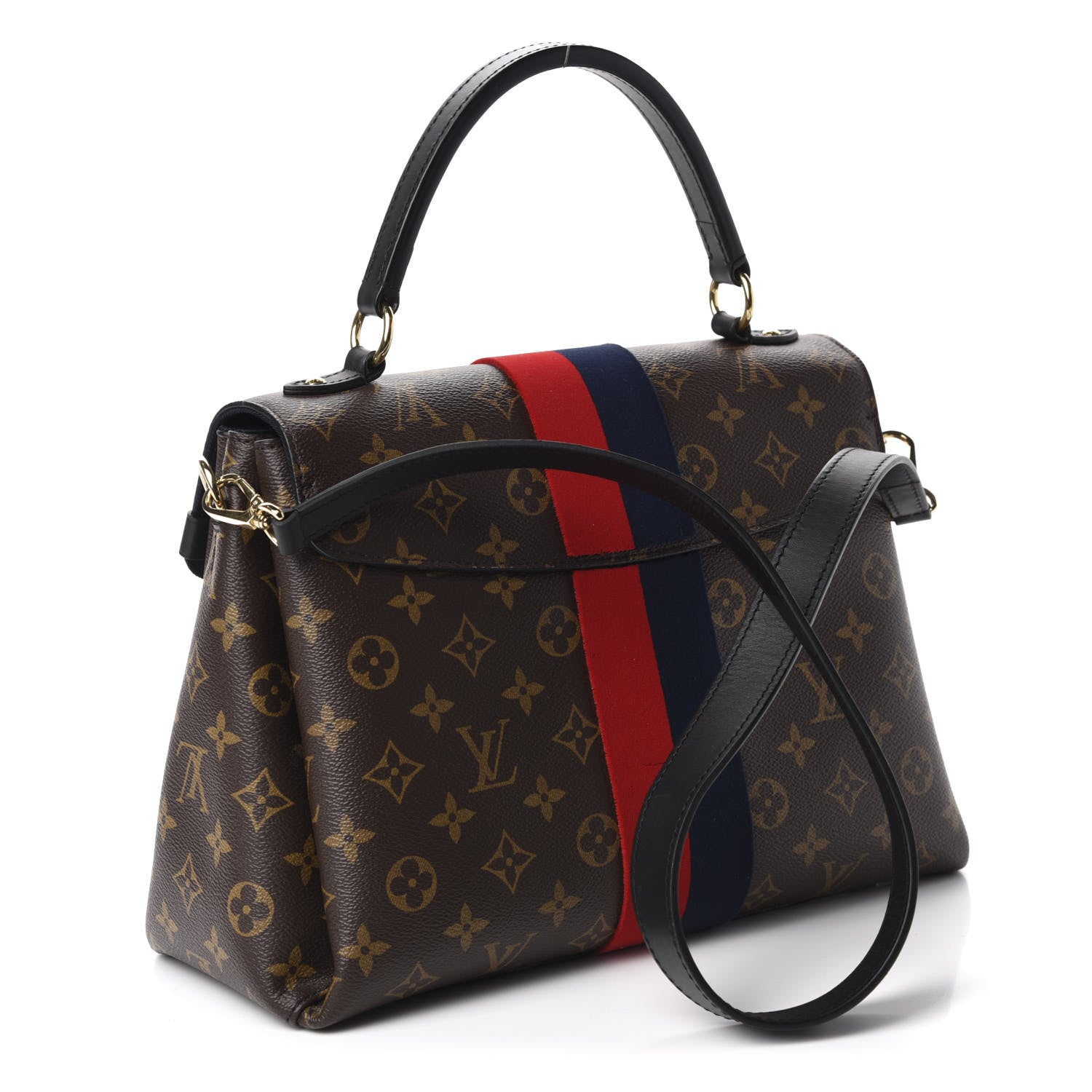 Louis Vuitton Monogram Georges MM Marine Cherry 4 of 10