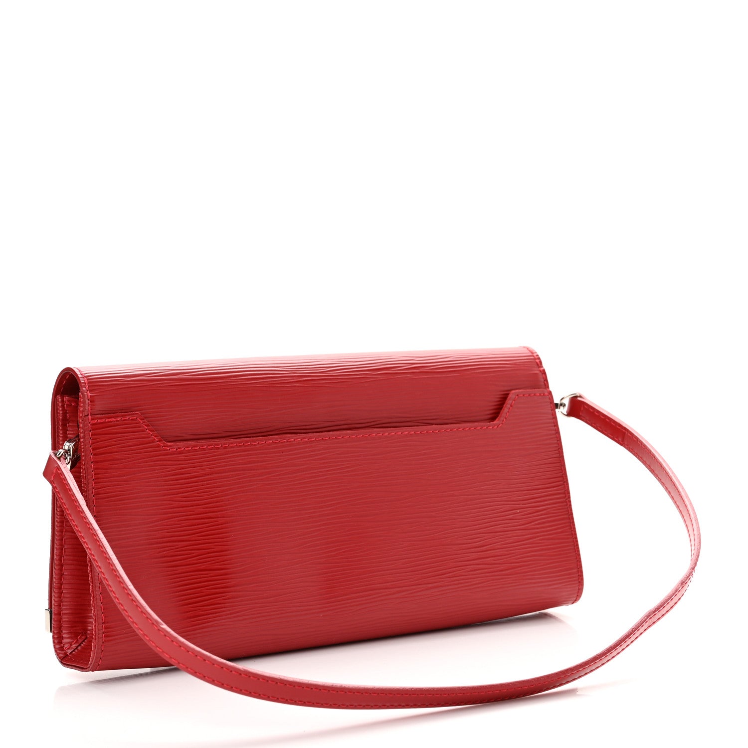 Louis Vuitton Epi Sevigne Clutch Red 2 of 7