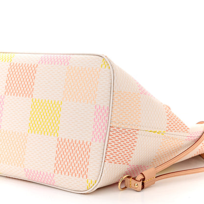 Louis Vuitton Damier Giant Neverfull MM Peach 10 of 11