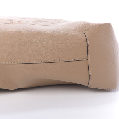 Burberry Calfskin Embossed Crest Medium Tote Camel 9 of 12