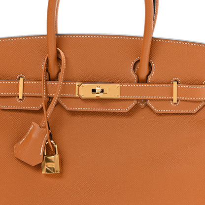Hermes Epsom Birkin 30 Toffee 8 of 11