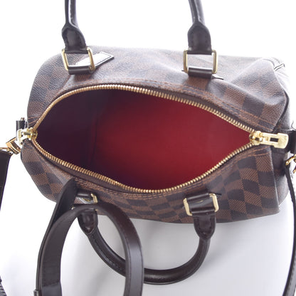 Louis Vuitton Damier Ebene Speedy Bandouliere 25 5 of 7