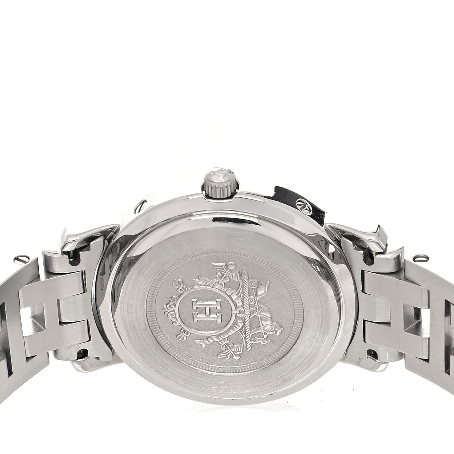 Stainless Steel 24mm Clipper Quartz Watch Black