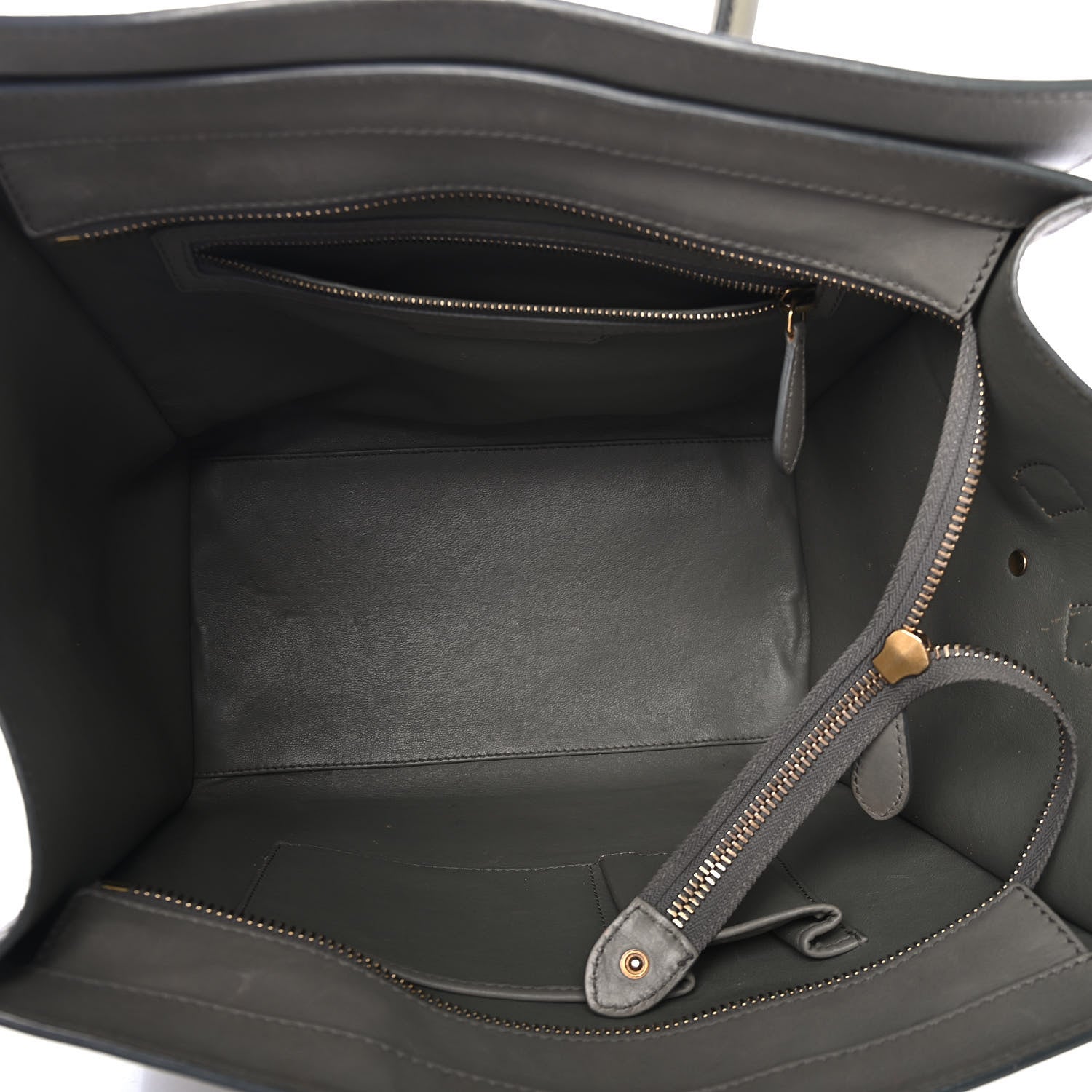 Celine Smooth Calfskin Mini Luggage Grey 1 of 1