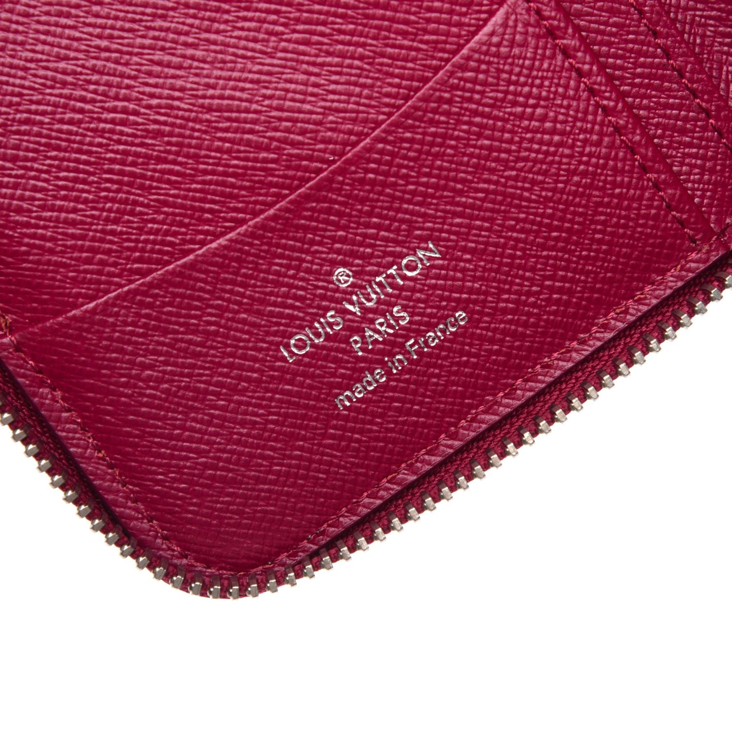 Epi Zippy Compact Wallet Fuchsia