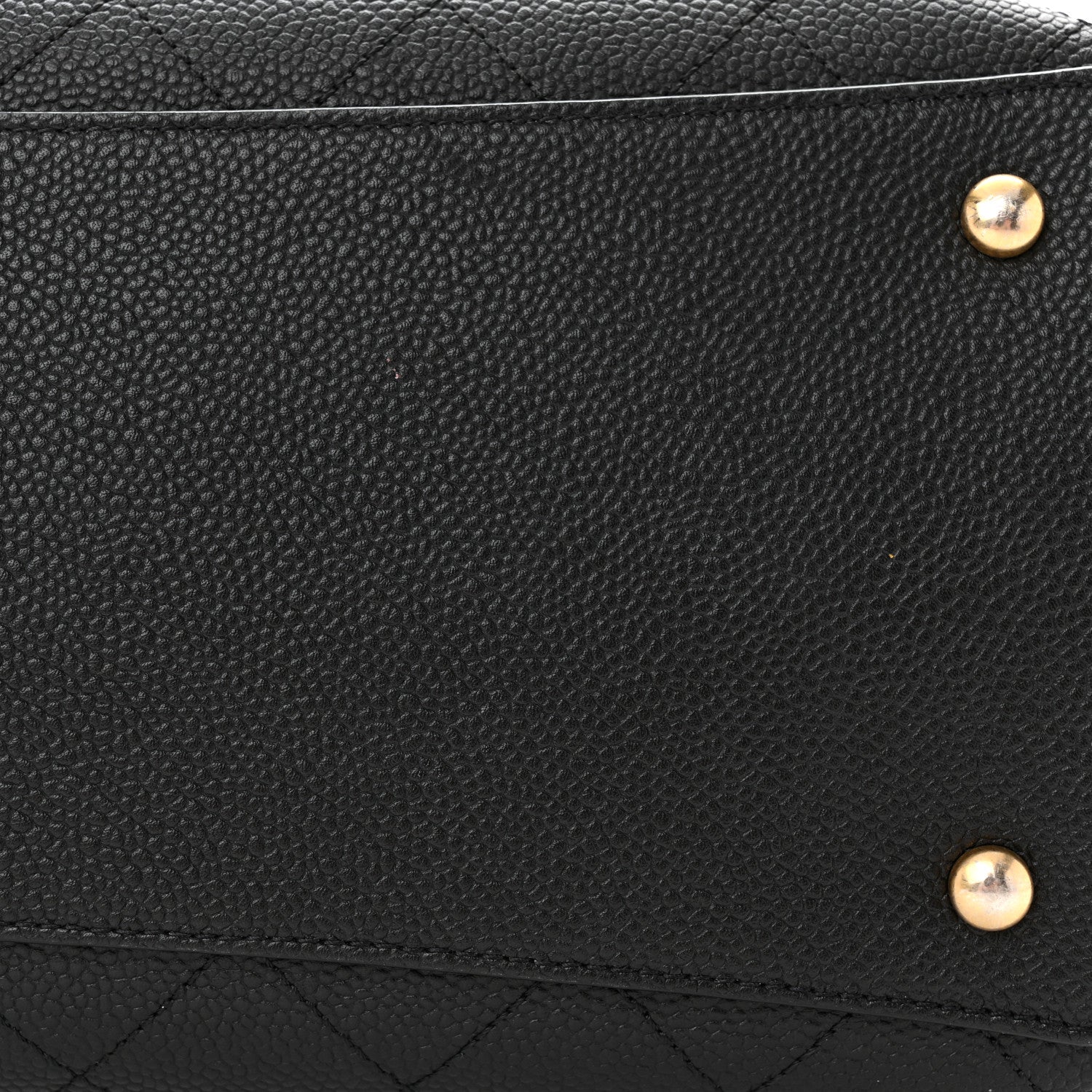 Chanel Caviar Stitched Large Shopping Tote Bag Black 14 of 15