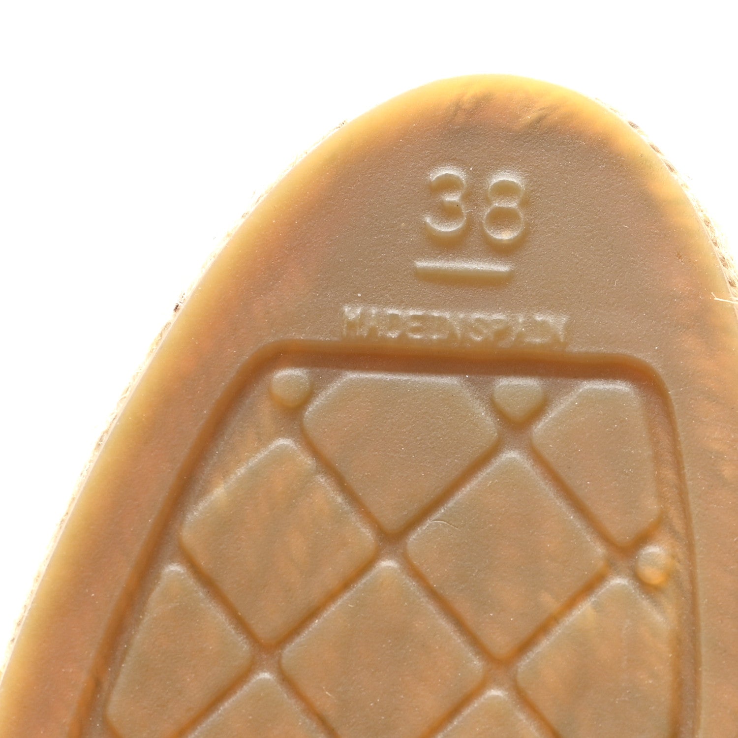 Chanel Velvet Grosgrain Quilted Camellia CC Espadrilles 38 Gold Black 8 of 9