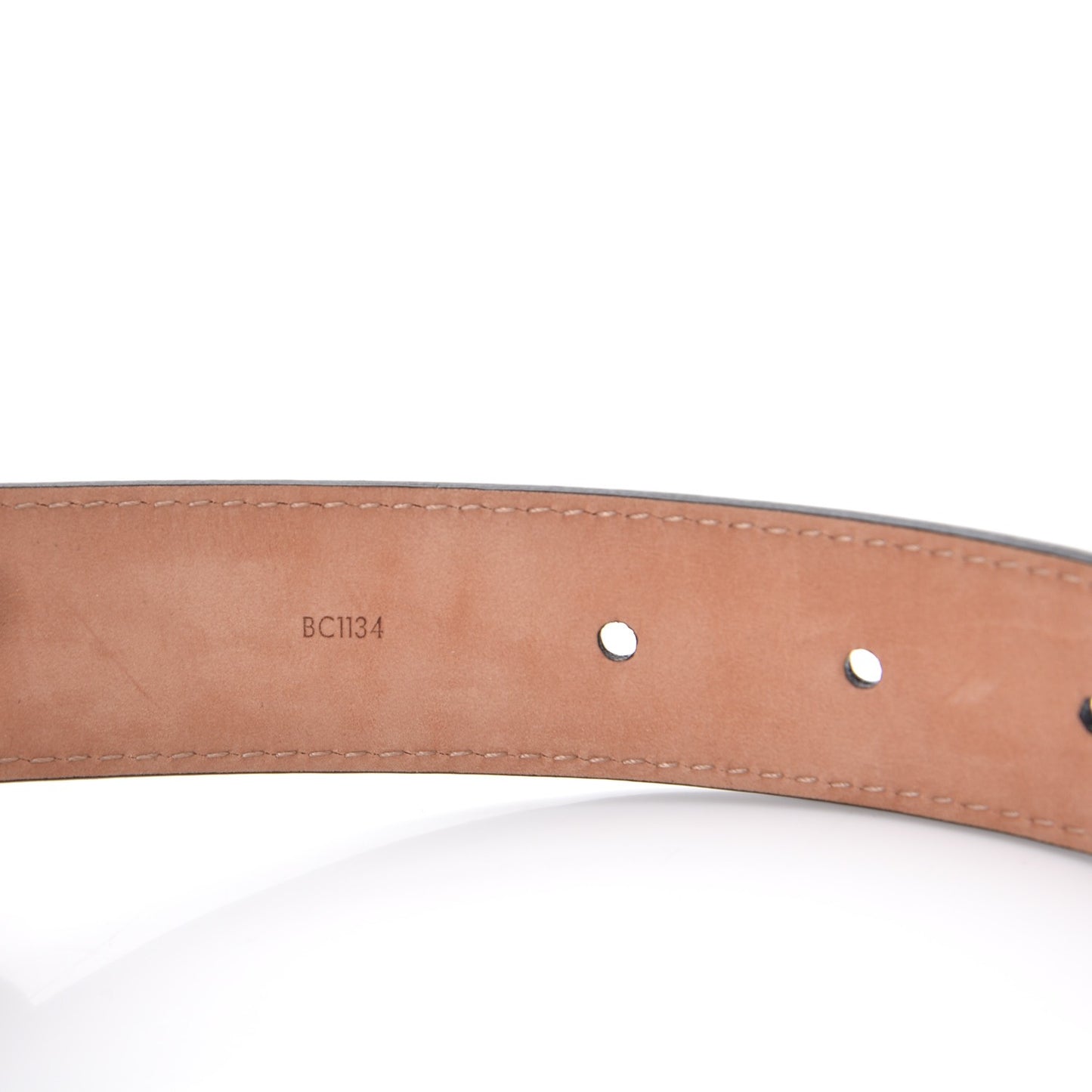 Epi 30mm LV Initiales Belt 85 34 Black