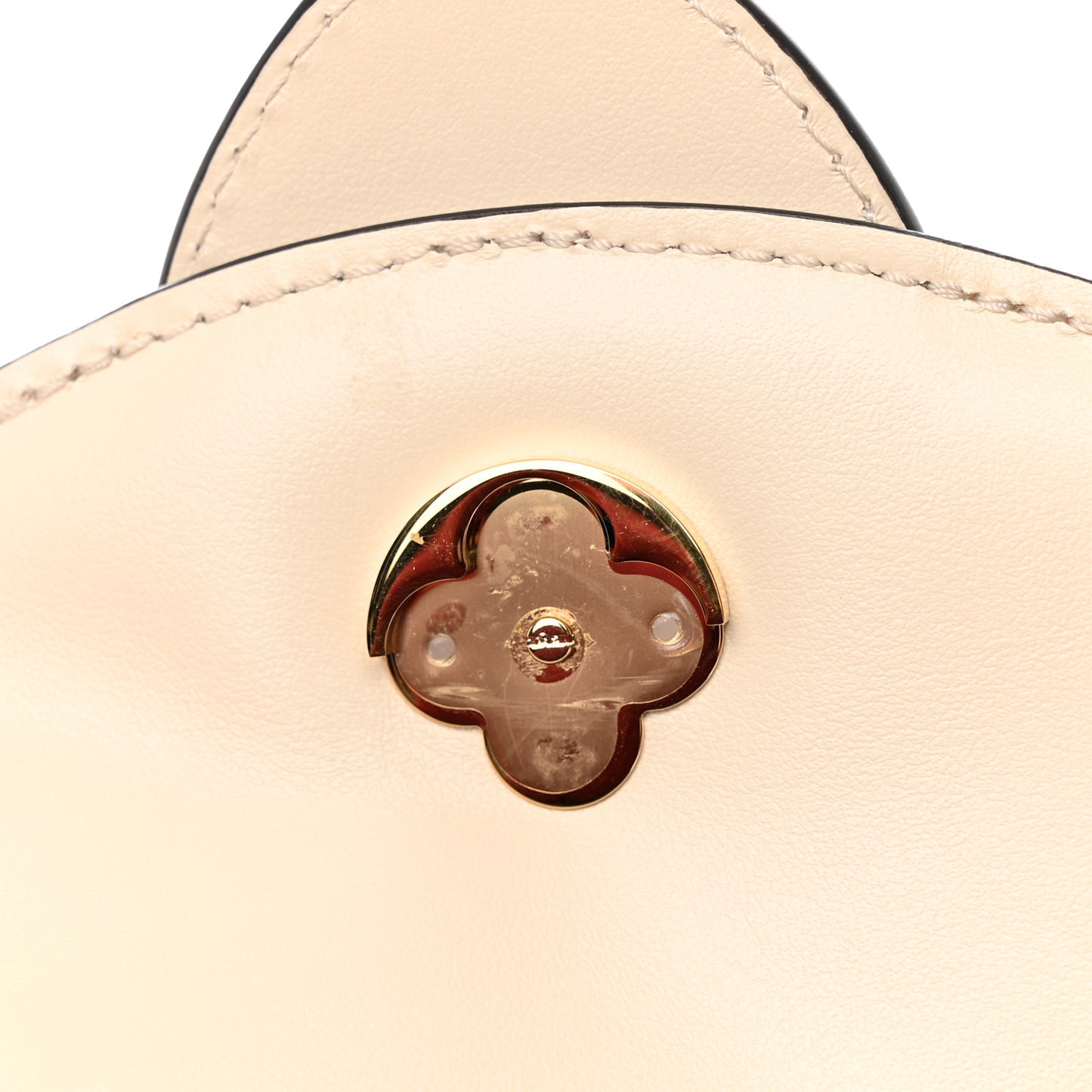 Smooth Calfskin LV Pont 9 Cream