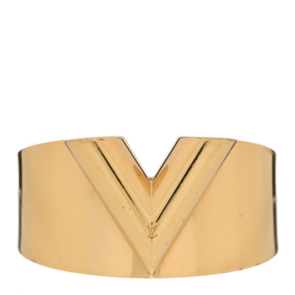 Louis Vuitton Essential V Cuff Gold 1 of 4