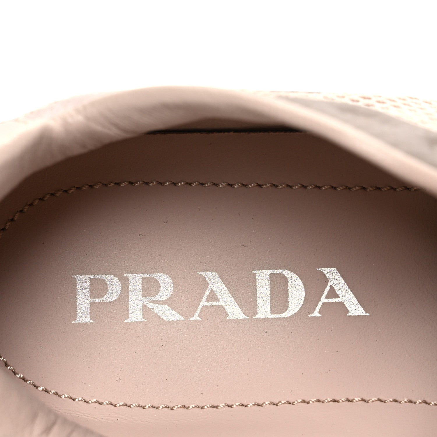 Prada Rete Triangle Prax 2.0 Sneakers 37 Beige 9 of 9