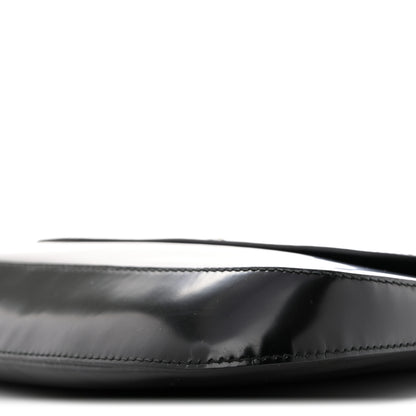 Prada Spazzolato Cleo Flap Shoulder Bag Black 8 of 10