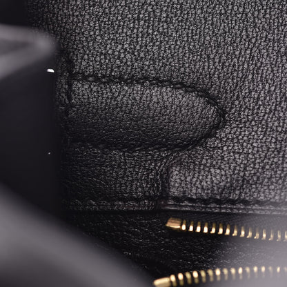 Hermes Togo Matte Alligator Birkin Touch 30 Black 13 of 40