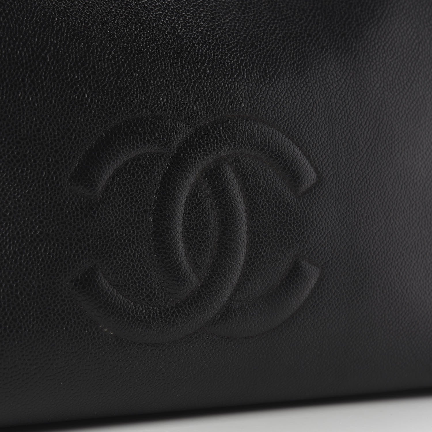 Chanel Caviar XL Weekender Bag Black 9 of 10