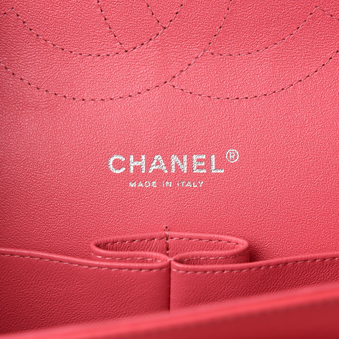 Patent Quilted Jumbo Double Flap Pink