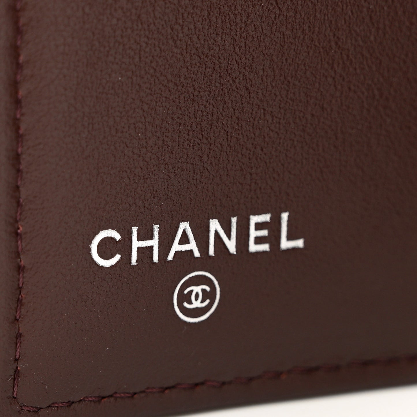 Caviar Quilted Tri-Fold Flap Wallet Black
