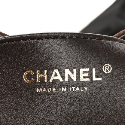 Chanel Suede Quilted Small Chanel 25 Handbag Dark Brown 6 of 10