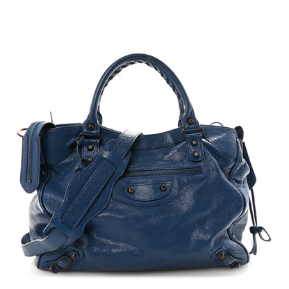 Balenciaga Agneau Classic Hardware Velo Bleu Cobalt Bleu Electric 1 of 10