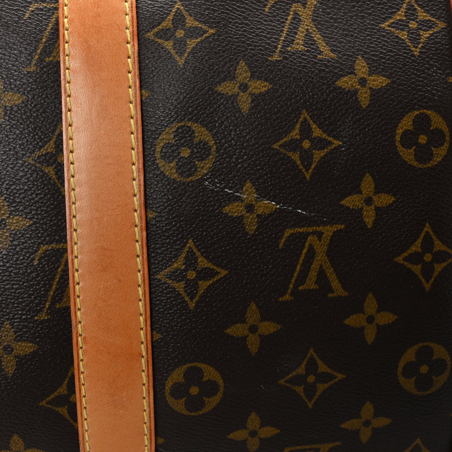 Louis Vuitton Monogram Keepall Bandouliere 55 11 of 11