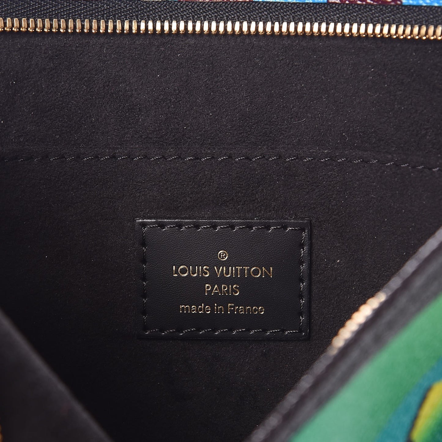 Damier Race Toiletry Pouch 26 Blue Vert