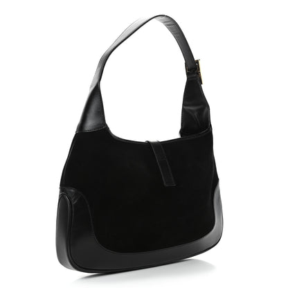 Gucci Suede Jackie O Hobo Black 2 of 4