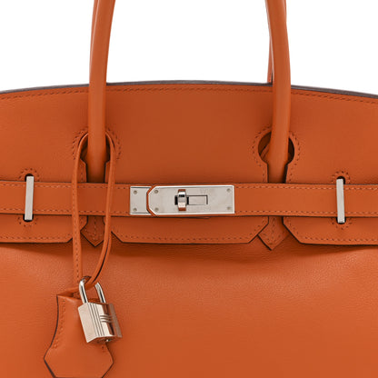 Hermes Swift Birkin 30 Orange 8 of 10