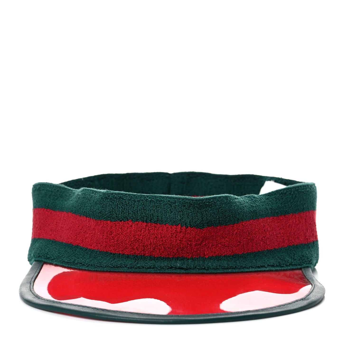 Vinyl Web Visor L Green Red